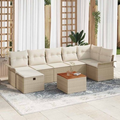 Garden sofa set with...