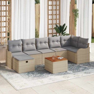 Garden sofa set with...