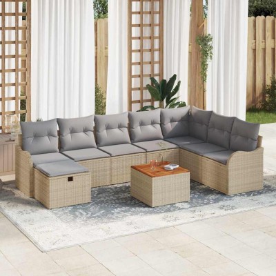 Garden sofa set with pillow...