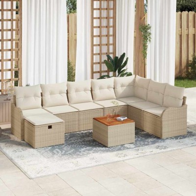 Garden sofa set with pillow...