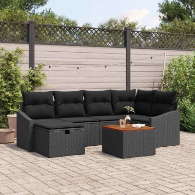 Garden sofa set with pillow...