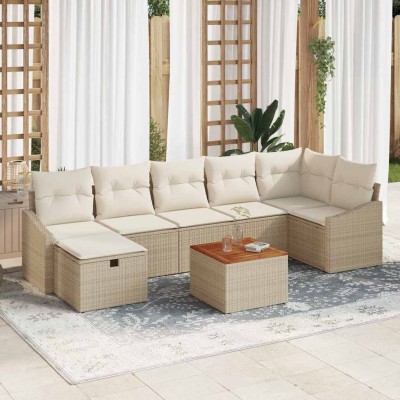 Garden sofa set with...
