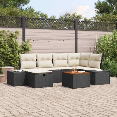 Garden sofa set with pillow...