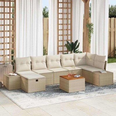 Garden sofa set with...