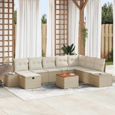 Garden sofa set with pillow...