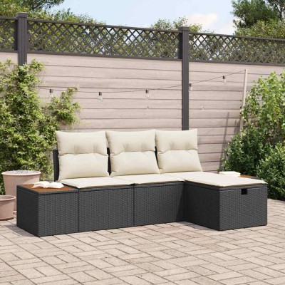 Garden sofa set with pillow...