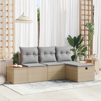 Garden sofa set with pillow...