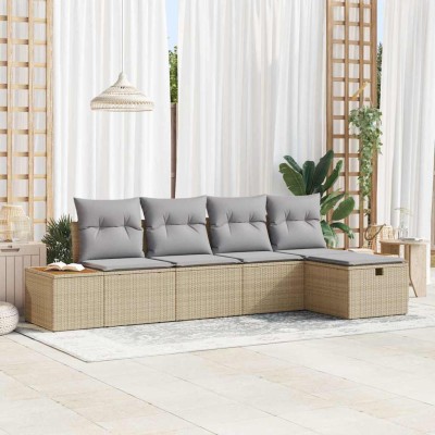 Garden sofa set with pillow...