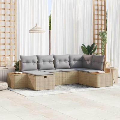 Garden sofa set with...
