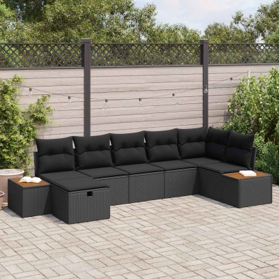 Garden sofa set with pillow...