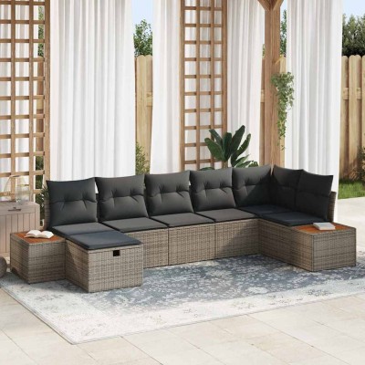 Garden sofa set with pillow...