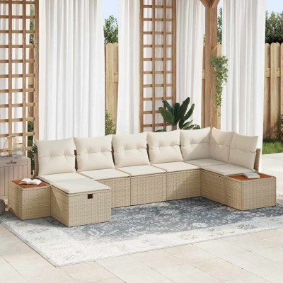 Garden sofa set with pillow...