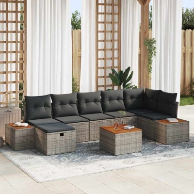 Garden sofa set with...