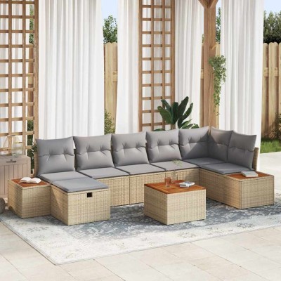Garden sofa set with...