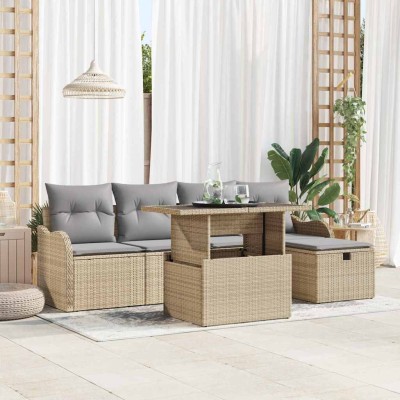 Garden sofa set with pillow...