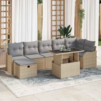Garden sofa set with...