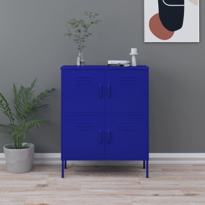 Storage cabinet, dark blue,...