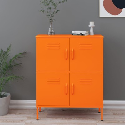 Storage cabinet, orange,...