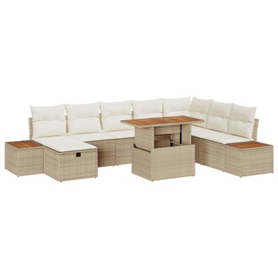 Garden sofa set with pillow...