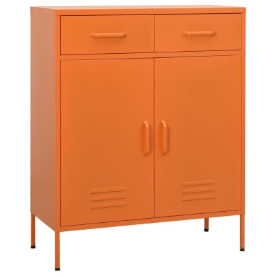 Storage cabinet, orange,...