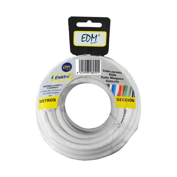 Кабель EDM 28155 Белый 3 x 2,5 mm 25 m