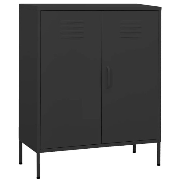 Storage cabinet, anthracite, 80x35x101.5cm, steel