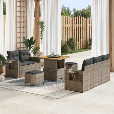 Garden sofa set with pillow...