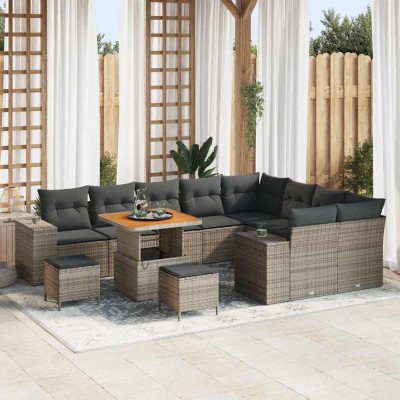 Garden sofa set with pillow...