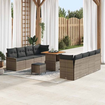 Garden sofa set with pillow...