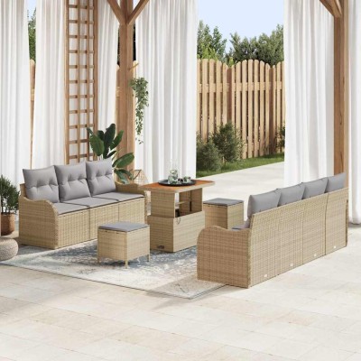 Garden sofa set with pillow...