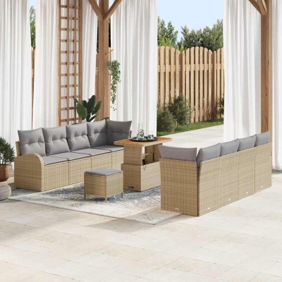 Garden sofa set with pillow...