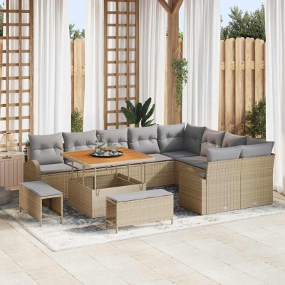Garden sofa set with pillow...