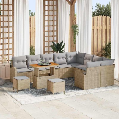 Garden sofa set with pillow...