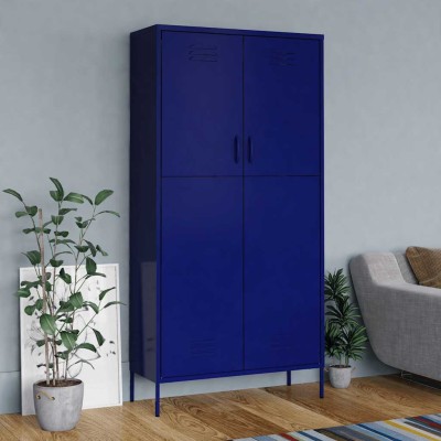 Wardrobe, dark blue,...