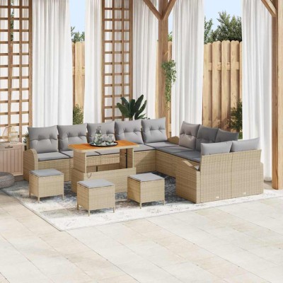 Garden sofa set with pillow...