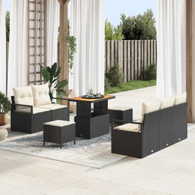 Garden sofa set with pillow...
