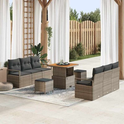 Garden sofa set with pillow...