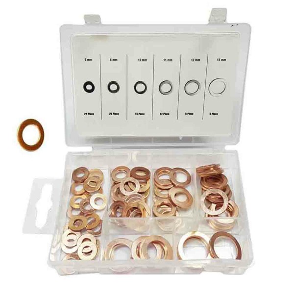 Set Bensontools Washers 80 Pieces