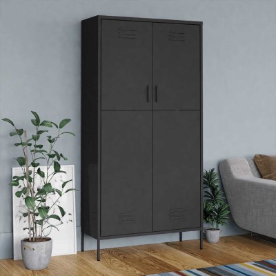 Wardrobe, anthracite color,...