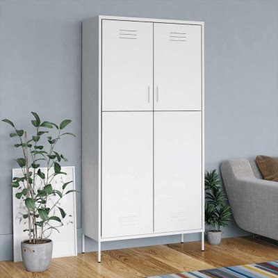 Wardrobe, white,...