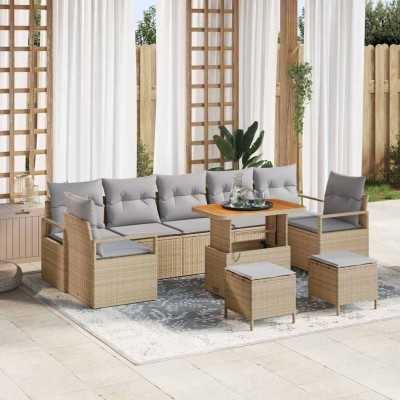 Garden sofa set with pillow...