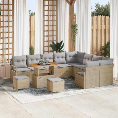 Garden sofa set with pillow...