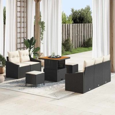 Garden sofa set with pillow...
