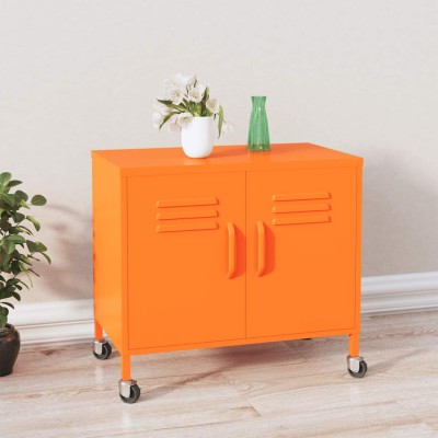 Storage cabinet, orange,...