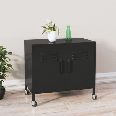 Storage cabinet, black,...