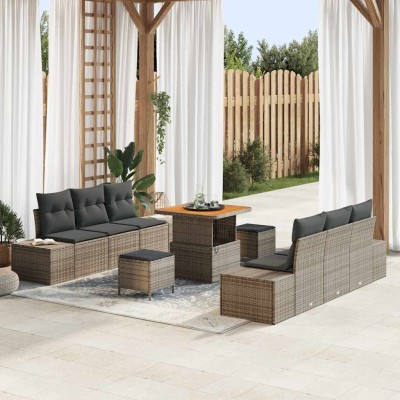 Garden sofa set with pillow...