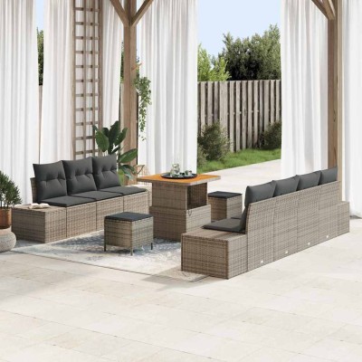 Garden sofa set with pillow...