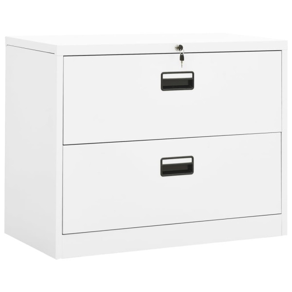 Cabinet for documents, white, 90x46x72.5cm, steel