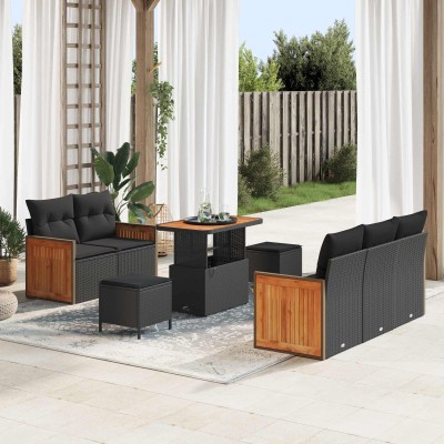 Garden sofa set with pillow...