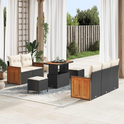 Garden sofa set with pillow...